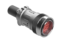 AHDM06-24-16PN-059  Plug Kit, Shell size 24, 16 Positions, Pin Standard Seal, Wide Thread, Cable Clamp Backshell. Comparable to PN# HD36-24-16PN-059