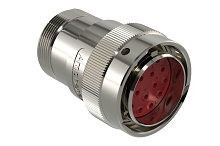 AHDM06-24-16PN-072  16 Position Plug, Shell Size 24, Pin, Normal Seal, Wide Thread Adapter, Backshell with Weep Holes.  Comparable to PN#  HD36-24-16PN-072