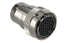 AHDM06-24-31SR-072  31 Position Plug, Shell Size 24, Socket, Reduced Seal, Wide Thread Adapter, Backshell with Weep Holes.  Comparable to PN#  HD36-24-31SE-072