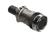 AHDM06-24-31ST-059  Plug Kit, shell size 24, 31 positions, socket, thin seal, wide thread, cable clamp backshell. Comparable to PN# HD36-24-31ST-059