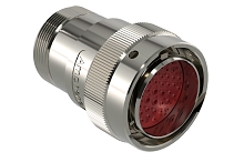AHDM06-24-47PR-072  47 Position Plug, Shell Size 24, Pin, Reduced Seal, Wide Thread Adapter, Backshell with Weep Holes.  Comparable to PN#  HD36-24-47PE-072