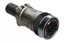AHDM06-24-91SR16-059  Size 24, 9 Position ISOBUS Plug Kit with Cable Clamp Backshell, Size 24, Socket Contacts, Reduced Diameter Seal, Wide Thread Adapter (WTA). Note: Use (Size 8) PN# AT62-203-08141-16 contacts for 6AWG/16mm² applications