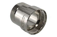 AHDMBS-24-L005  Shell Size 24 Backshell without Weep Holes. Cable OD Size: 12.0mm- 18.0mm..  Comparable to PN#  0428-205-2490