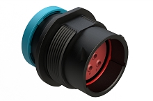AHDP04-18-08PR-BRA  8 Positions, Receptacle, Pin, Shell Size 18, Standard Arrangement, Reduced Diameter Seal, Backshell Ring Adapter (Snap-on). Comparable to PN# HDP24-18-8PE-L017