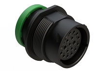 AHDP04-18-20SN-BRA  20 Positions, Receptacle, Socket, Shell Size 18, Reversed Arrangement, Normal Diameter Seal, Backshell Ring Adapter (Snap-on)