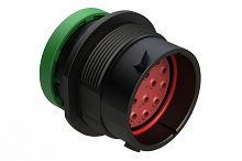 AHDP04-24-16PN-BRA  16 Positions, Receptacle, Pin, Shell Size 24, Standard Arrangement, Normal Diameter Seal, Backshell Ring Adapter (Snap -on). Comparable to PN# HDP24-24-16PN-L017