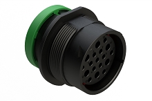 AHDP04-24-19SN-BRA  19 Positions, Receptacle, Socket, Shell Size 24, Reversed Arrangement, Normal Diameter Seal, Backshell Ring Adapter (Snap -on). Comparable to PN# HDP24-24-19SN-L017