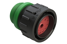 AHDP06-24-14PN-STA  14 Position Plug, Pin, Shell Size 24, Normal Diameter Seal (Green), Small Thread Adapter.  Comparable to PN# HDP26-24-14PN-L015