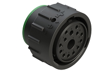 AHDP06-24-14SN-SRA  14 Position Plug, Socket, Shell Size 24, Normal Diameter Seal (Green), Smooth Ring Adapter.  Comparable to PN# HDP26-24-14SN