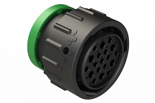 AHDP06-24-19SN-BRA  19 Positions, Plug, Socket, Shell Size 24, Standard Arrangement, Normal Diameter Seal, Backshell Ring Adapter (Snap -on). Comparable to PN# HDP26-24-19SN-L017