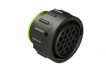 AHDP06-24-19SN-SRA  Size 24 plug, 19 positions, socket, standard arrangement, normal seal, smooth ring adapter. Comparable to PN# HDP26-24-19SN