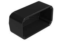 ATM12P-DC-BK  12 Position, Protective Cap, Receptacle, ATM Series™, Black.  Comparable to PN# DTM12P-DC-BK