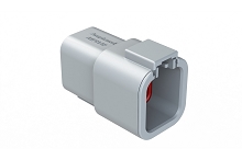 ATP04-6P  6-Way Receptacle, Male Connector