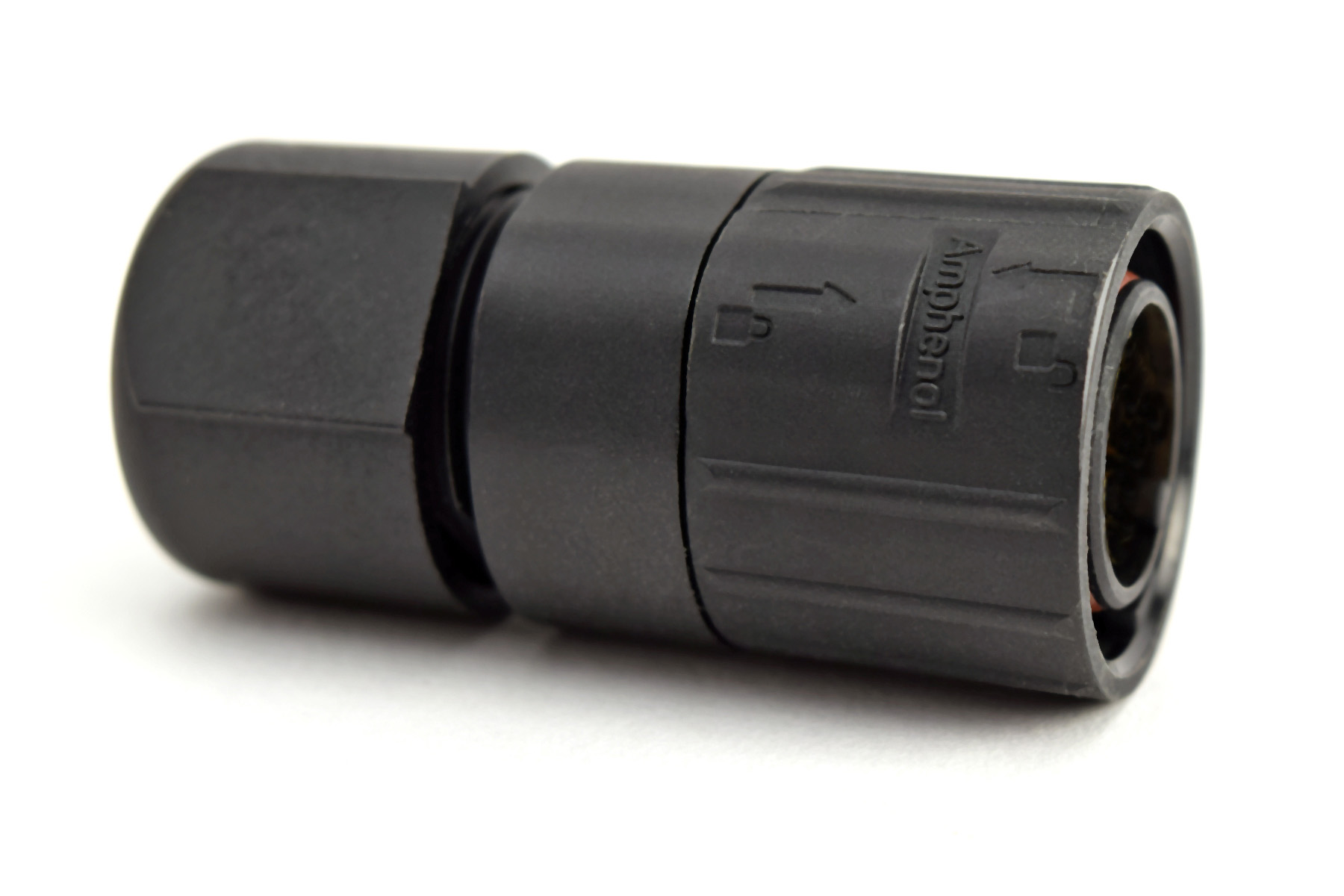 C091 11H006 000 5 U  Male Cable Connector, Quicklock, Size M16, 6 Contacts (sold separately), Cable Diameter 4-8.5mm
