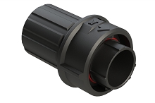 FLS612N10PHEC03  10 Position Plug, Pin, Shell Size 12, with Endcap, Fast Lock Coupling