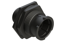 FLS712N8P03  8 Position Jam Nut Receptacle, Pin, Shell Size 12, Fast Lock Coupling