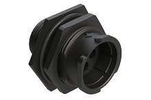FLS714N4P03  4 Position Jam Nut Receptacle, Pin, Shell Size 14, Fast Lock Coupling
