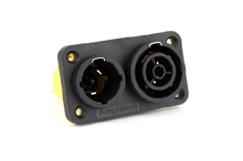 HPT-3-CC  Dual Inlet/Outlet Panel Mount - Spade Lug Termination. Comparable to PNs# NAC3PX-TOP, #HBLMFPD