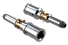 MP10A25S-8A  3.6mm Pin Contact, Silver, Machined, 65A, Wire Range 8AWG. *Suitable only for 18-2 & 18-4 Connectors