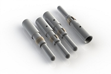 MP10B23T  2.5mm Machined Pin Contact, Tin Plating, 35A, Wire Range 10-12AWG