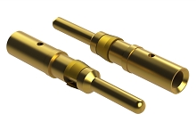 MP12B23G10  Size 12 Pin Contact, Machined, 10(mu)