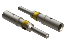 MP12B23T  Size 12 Pin Contact, Machined, Tin, 28A, Wire Range 12-14 AWG (4.0-2.0mm²)