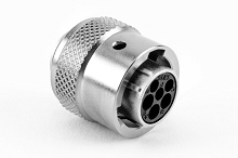 RT06103W3SNH03  Plug, 6 (3+3) Position, Female, Shell Size 10, with Silicone Seal