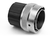 RT061823PNHEC03R  Plug, Male, with Silicone O-ring Seal and End Cap with Individual Rear Wire Seal, 13A/300V, Reduced Diameter Seal