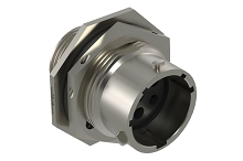 RT07143W4PNH  Receptacle, Jam Nut, 7 (3+4) Position, Male, Shell Size 14.  Comparable to PN# TNM7S14-0304S1L