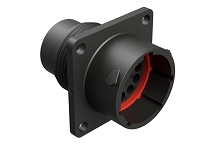 RTS014N15P  Receptacle, Square Flange, 15 (1+14) Position, Male, Shell Size 14. Comparable to PN# UTS014E15P