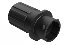 RTS1BS12N4PHECR  Receptacle, Inline, Male, Shell Size 12, and End Cap with Individual Reduced Diameter Wire Sealing, Range 14-24AWG