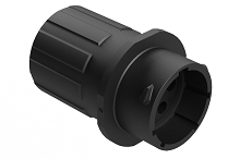 RTS1BS14N7PHECR  Receptacle, Inline, 7 Position, Male, Shell Size 14, Reduced Diameter Individual Wire Sealing, Range 14 - 24AWG