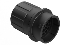 RTS1BS18N23PHEC03R  Receptacle, Inline, 23 Position, Male, Shell Size 18, Silicone Seal and End Cap with Reduced Individual Wire Sealing