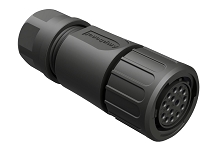 RTS6BS14N15S  Plug, 15 (1+14) Position, Female, Shell Size 14. Comparable to PN# UTS6JC14E15S
