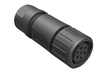 RTS6BS14N3W4S  Plug, 7 (3+4) Position, Female, Shell Size 14