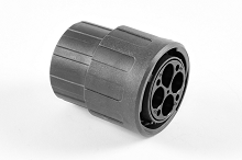 RTS6BS18N4PHEC03  Plug, 4 Position, Male, Shell Size 18, Silicone Seal, and End Cap with Individual Wire Sealing