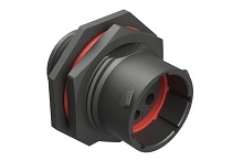 RTS714N3W4P  Receptacle, Jam Nut, 7 (3+4) Position, Female, Shell Size 14