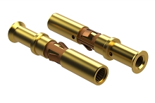 SC000893F-14  Size 3.0mm Machined Socket Contact, 30A, 12-14AWG, Gold, ATPH Series™ Only