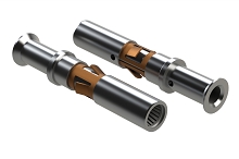 SC000893S-14  Size 3.0mm Machined Socket Contact, 30A, 12-14AWG, Silver,  ATPH Series™ Only