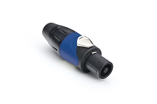 SP-2-FS  2 Pole Loudspeaker Cable Connectors, High Power Solder Contacts Included, Thermoplastic Shell
