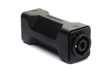 SP4F4FDW  4 Pole D Shell Loudspeaker Adapter, Female to Female, Black Finish. Comparable to PN# NA4MP-M-X