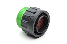 AHDP06-18-08PN-WTA Size 18 Plug with 8 positions, Pin, reversed arrangement, normal seal, wide thread adapter. Comparable to PN# HDP26-18-8PN-L024