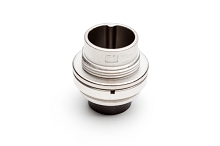 C091 11W005 000 2 - M16 Front mounting male metal receptacle with O-ring seal and ring nut mount. 5 contacts. Contacts sold separately.
