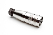 C091 31D004 100 2 - M16 Female cable connector with internal strain relief and metal locking ring. 4 contacts, silver plated, 4-6mm cable diameter.  Contacts included. Comparable to PN# 99-5110-15-04, 99-5110-00-04
