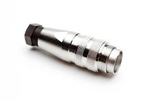 C091 31H005 100 2 - M16 Male cable connector with internal strain relief and metal locking ring. 5 contacts, silver plated, 4-6mm cable diameter.  Contacts included. Comparable to PN# 99-5113-15-05, 99-5113-00-05