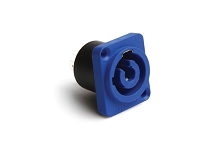 HP-3-MDW  Power Cable Connector, Power In, Without Insulation Divider, Screw Contacts, Thermoplastic, Blue. Comparable to PN# NAC3MPA-1-WOT