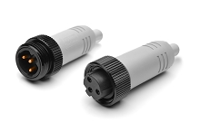 P31395-Mxxx  M22 Source Brake Cable, Male Straight to Female Straight Cable, 16AWG, TPE