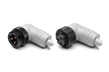 P31398-Mxxx  M22 Source Brake Cable, Male 90 Degree to Female 90 Degree Cable, 16AWG, TPE