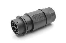 RTS1BS16N4P03  Receptacle, Inline, 4 positions, size 16, pin contact, silicone rubber seal