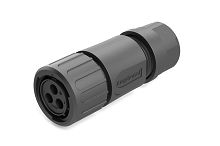 RTS6BS14N3S03  Plug, 3 positions, size 14, socket contact, silicone rubber seal.  Comparable to PN #UTS6JC142G1S